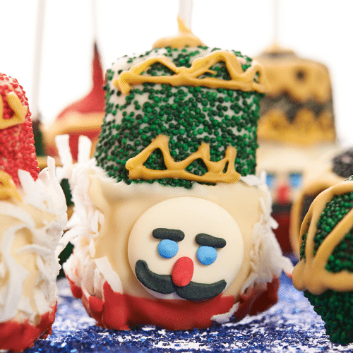 Dylan's Candy Bar Nutcracker Cake Pops 