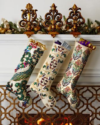 Kim Seybert Sugarplum Christmas Stockings