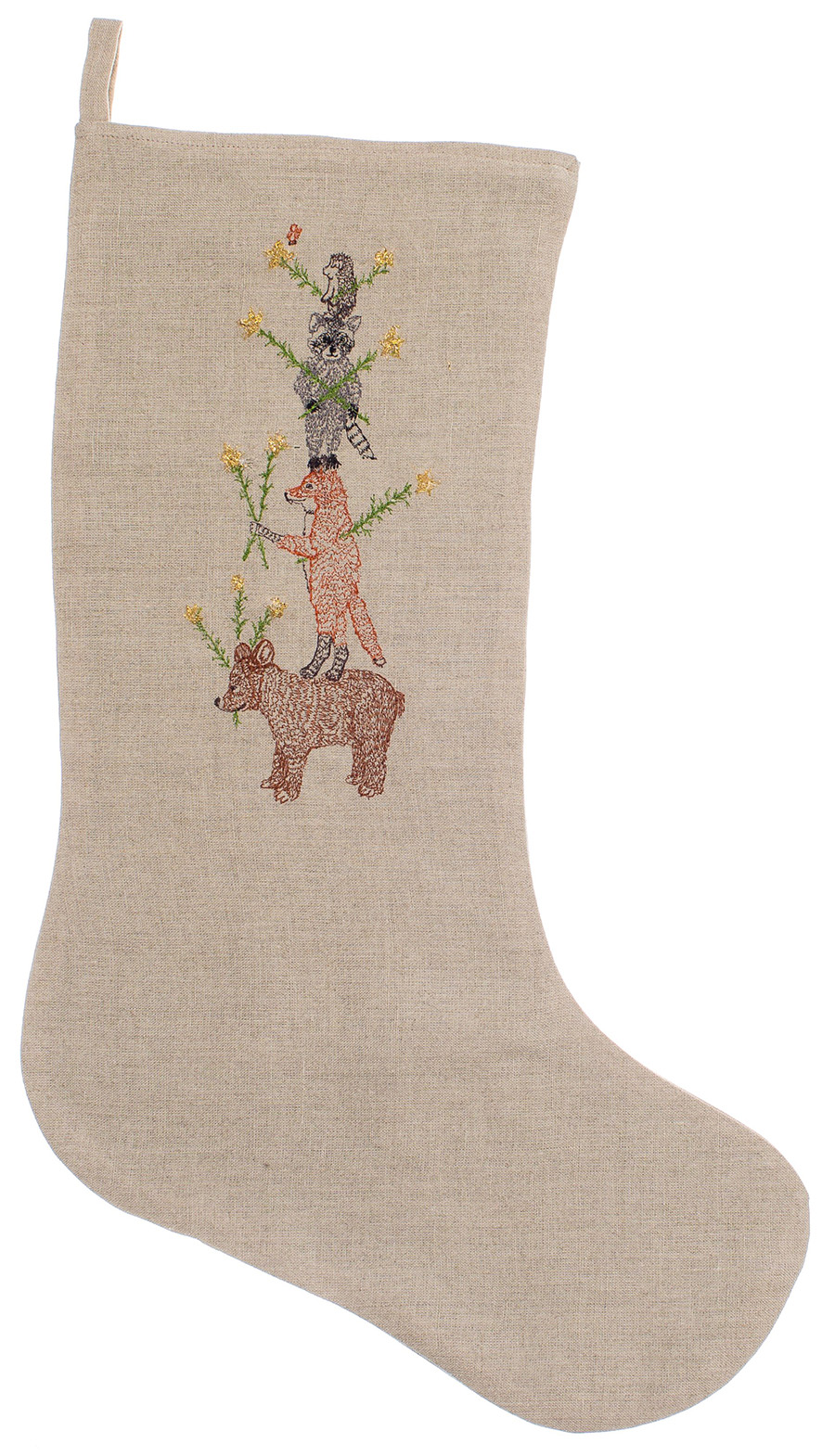 For Mom: Animal Tree Large Stocking by Coral & Tusk
