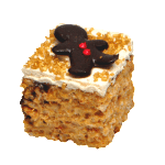 Treat House Gingerbread Rice Krispie Treat