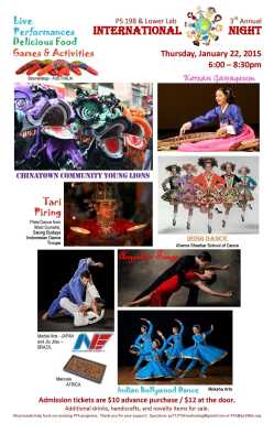 2015 International Night Main Flyer