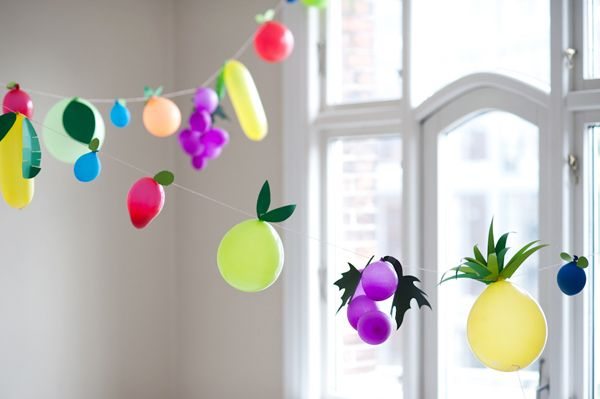 DIY Fruit Balloons
