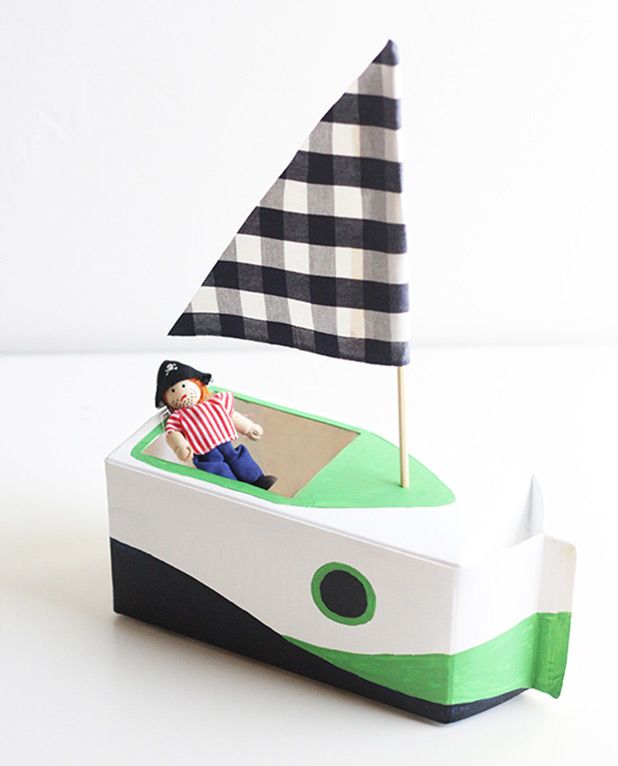 Milk Carton Boats