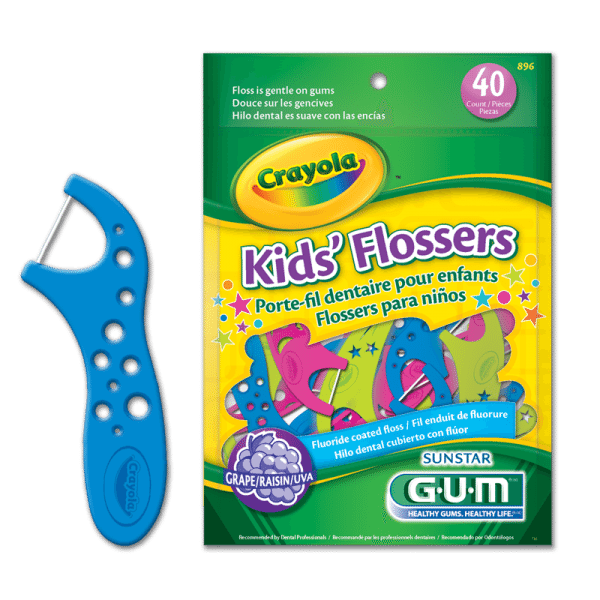 GUM Crayola Kids’ Flossers
