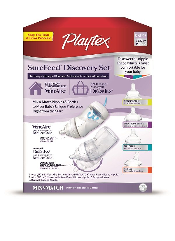 Playtex SureFeed Discovery Set