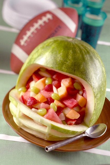 Watermelon Football Helmet