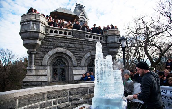 Ice Festival in Central Park