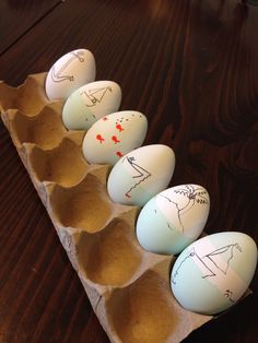 Nautical Easter Eggs