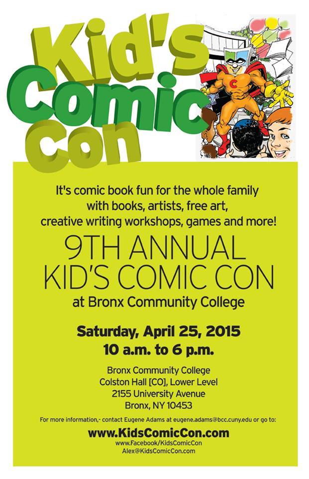 Kid's Comic Con at Bronx Community College 