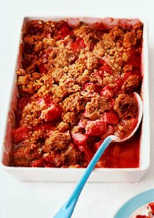 Rhubarb Crumble 