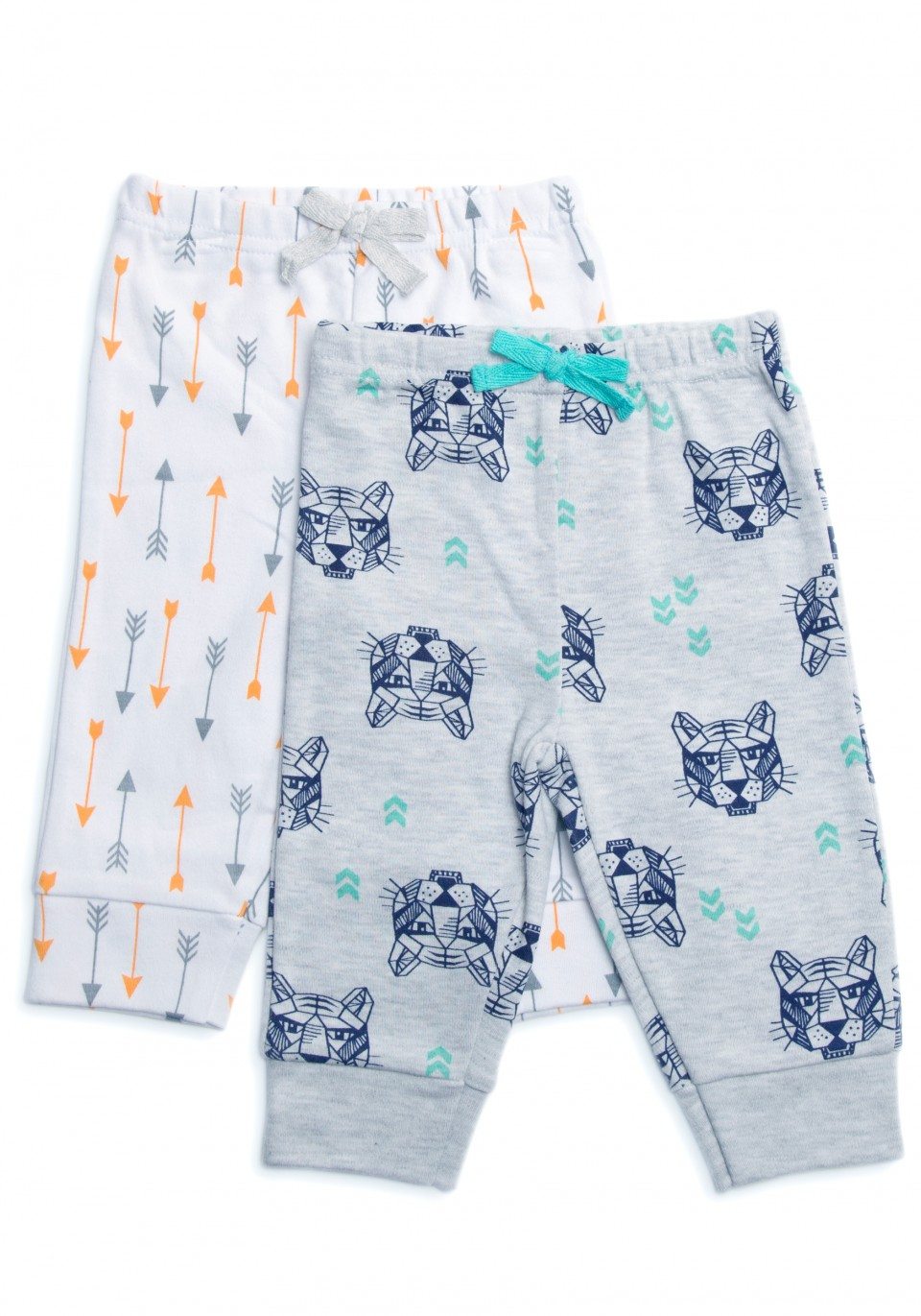 Rosie Pope Baby 2 pack Pants - Arrow/Tiger Combo