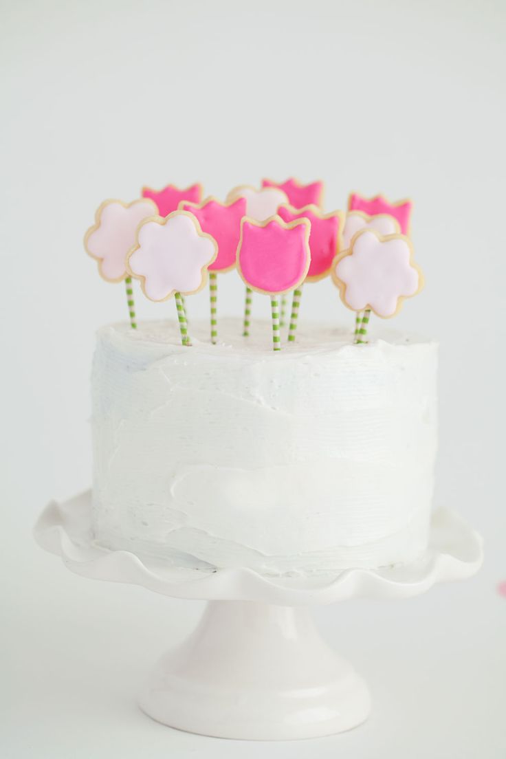 Springtime Birthday Cake