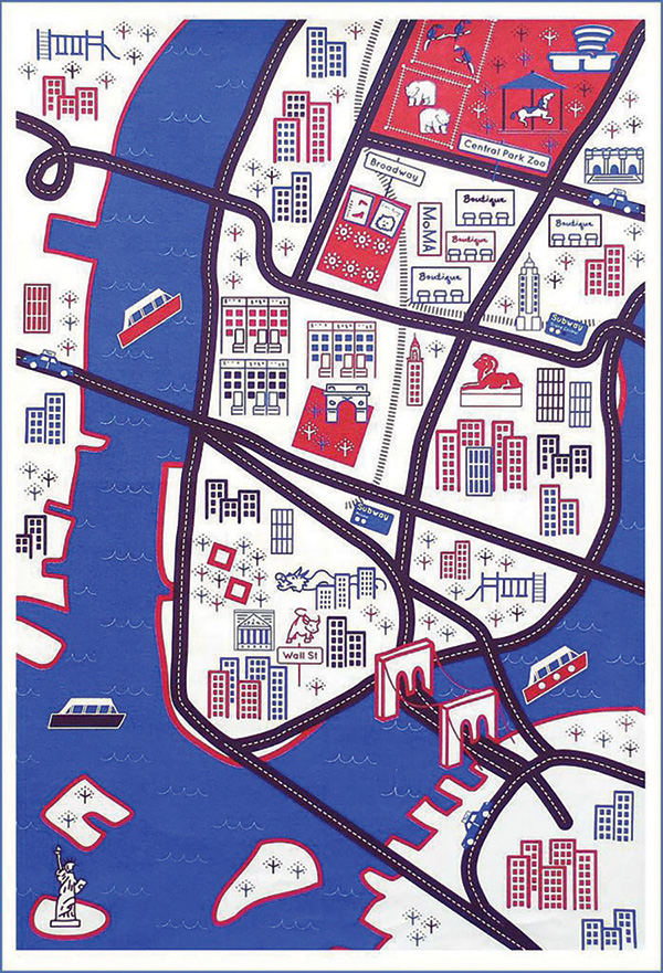 Wanderlust New York City Organic Playmat