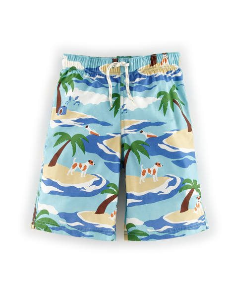 Mini Boden Swim Shorts 