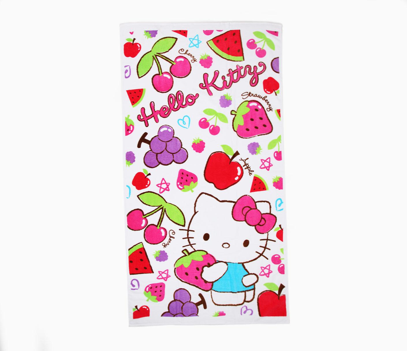 Hello Kitty XL Beach Towel: Fruity