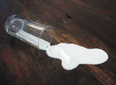 Spilled milk