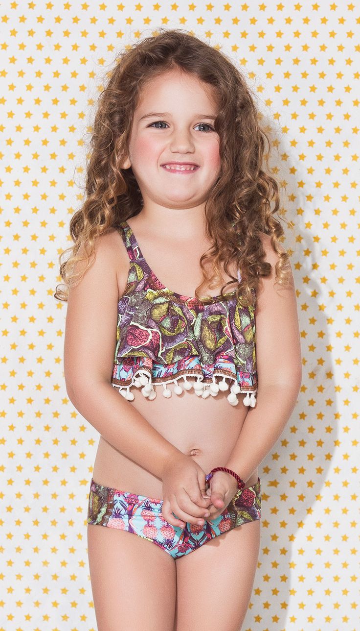 Maaji Girls Pineapple Rider Bikini