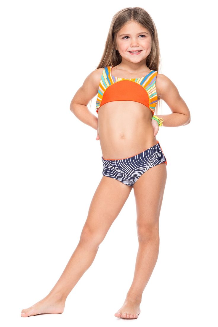 Mara Hoffman Kids Racerback Bikini 