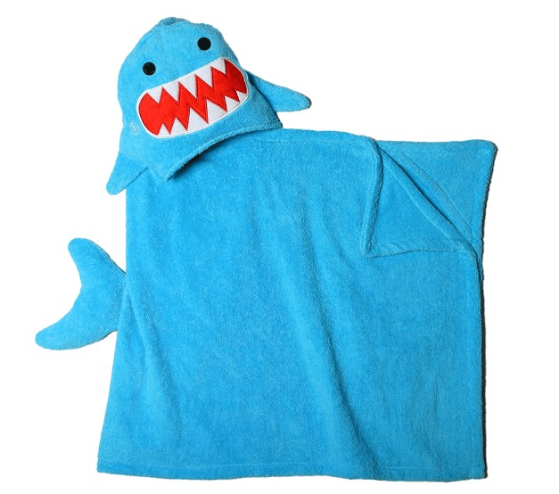Zoocchini Sherman the Shark Hooded Towel