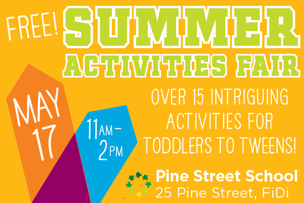 Green Ivy Summer Activities Fair at Pine Street School
