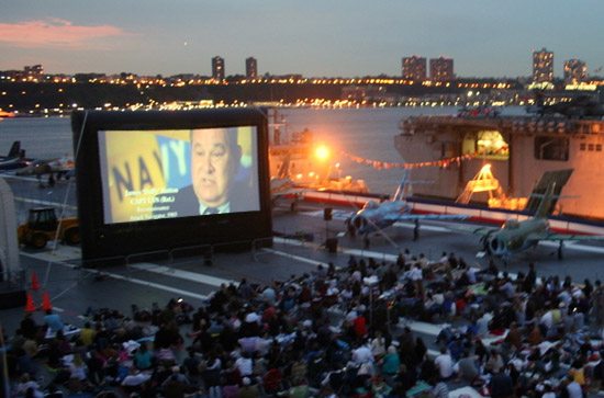 Outdoor Movie Calendar for Summer 2015