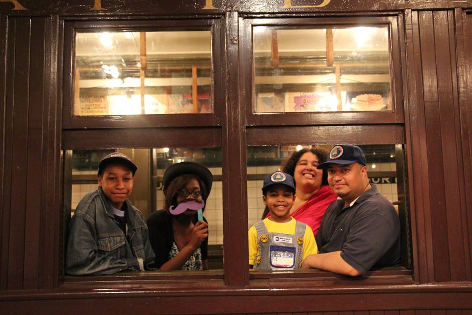 Party On Wheels at the New York Transit Museum 