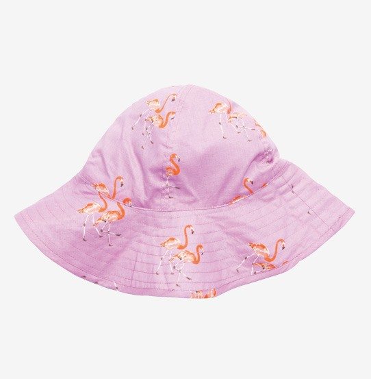Violet Flamingo Sun Hat from the Pink Chicken