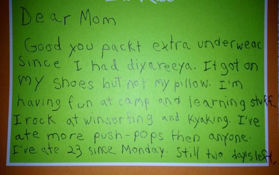 Good Thing You Packed Extra Underwear, Mom- Part I...