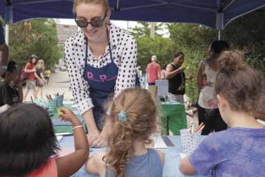 Sunday fun at Brooklyn Bridge Park