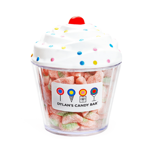 Dylan's Candy Bar Cupcake Filled with Sour Watermelon Slices