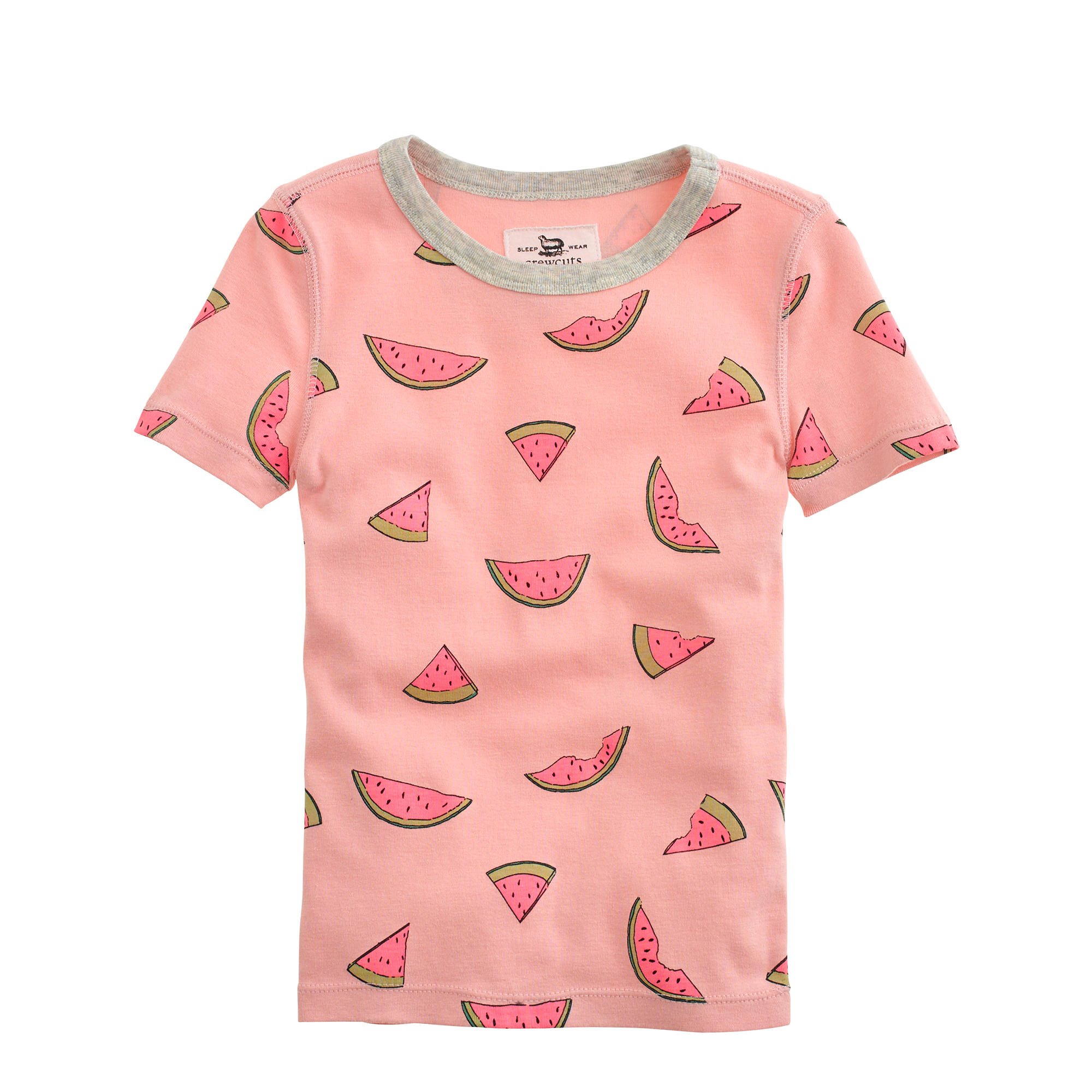 J.Crew Girls’ Pajama Set in Watermelons