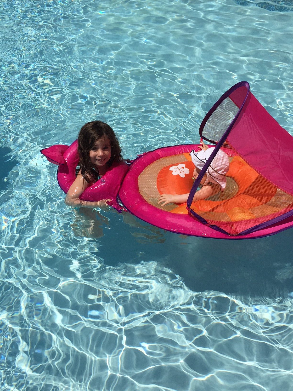 Swimways Baby Spring Float Canopy- Mommy and Me 