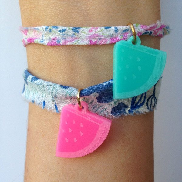 Stoney Clover Lane Watermelon Bracelet