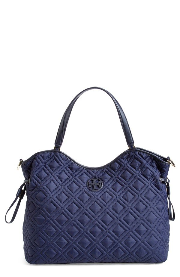 Tory Burch Quilted Slouchy Baby Bag