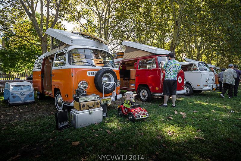 NYC Volkswagen Traffic Jam on Governors Island 