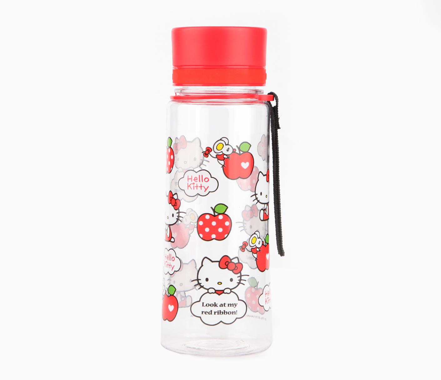 Hello Kitty Reusable Water Bottle: Apple