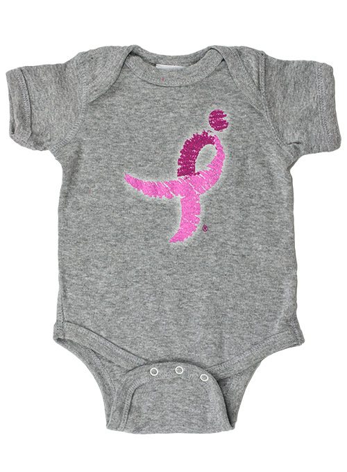Susan G. Komen Running Ribbon Onesie