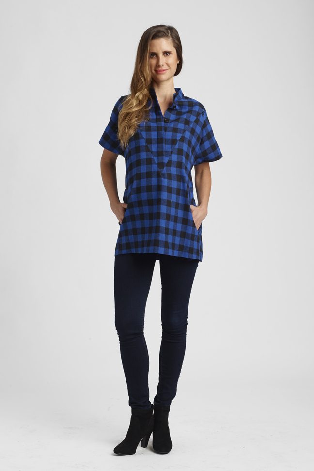 Nursing/Maternity Crossover Shirt: Loyal Hana