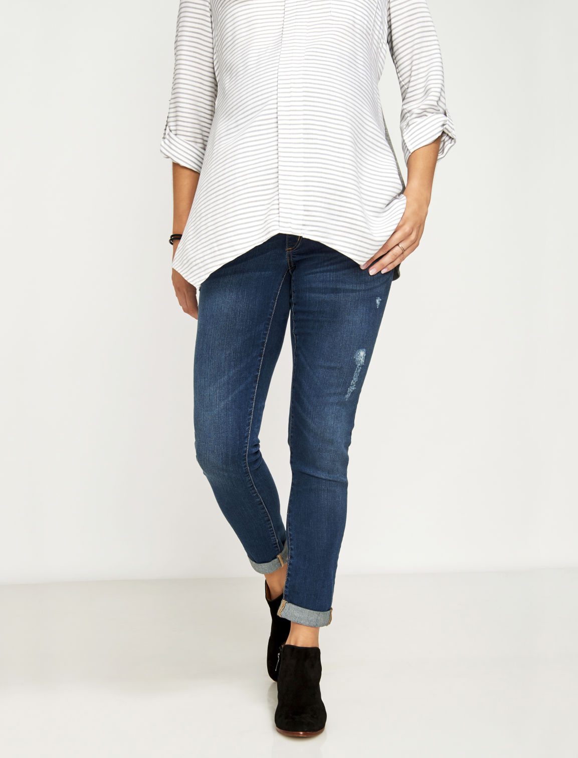 Maternity Jeans: Destination Maternity Luxe Essentials Denim