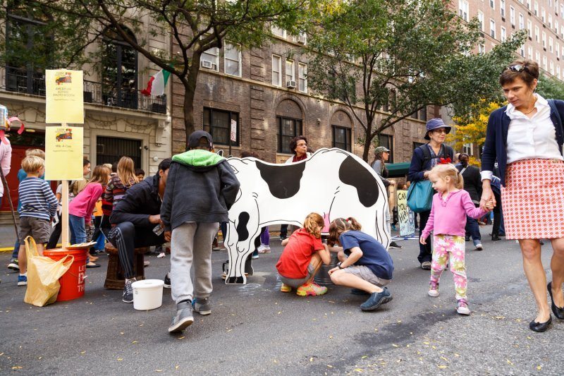 Manhattan Country School Farm Festival on 96th Street