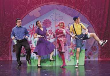 Pink from head to toe