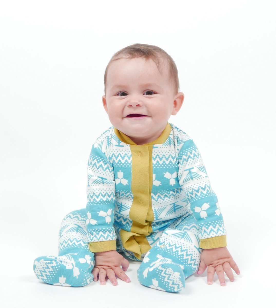 Gelt Fiend Little Yids Hanukkah Footie Onesie Pajama