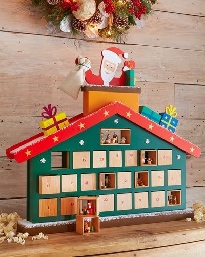 Glaesser Santa on House Advent Calendar from Bergdorf Goodman