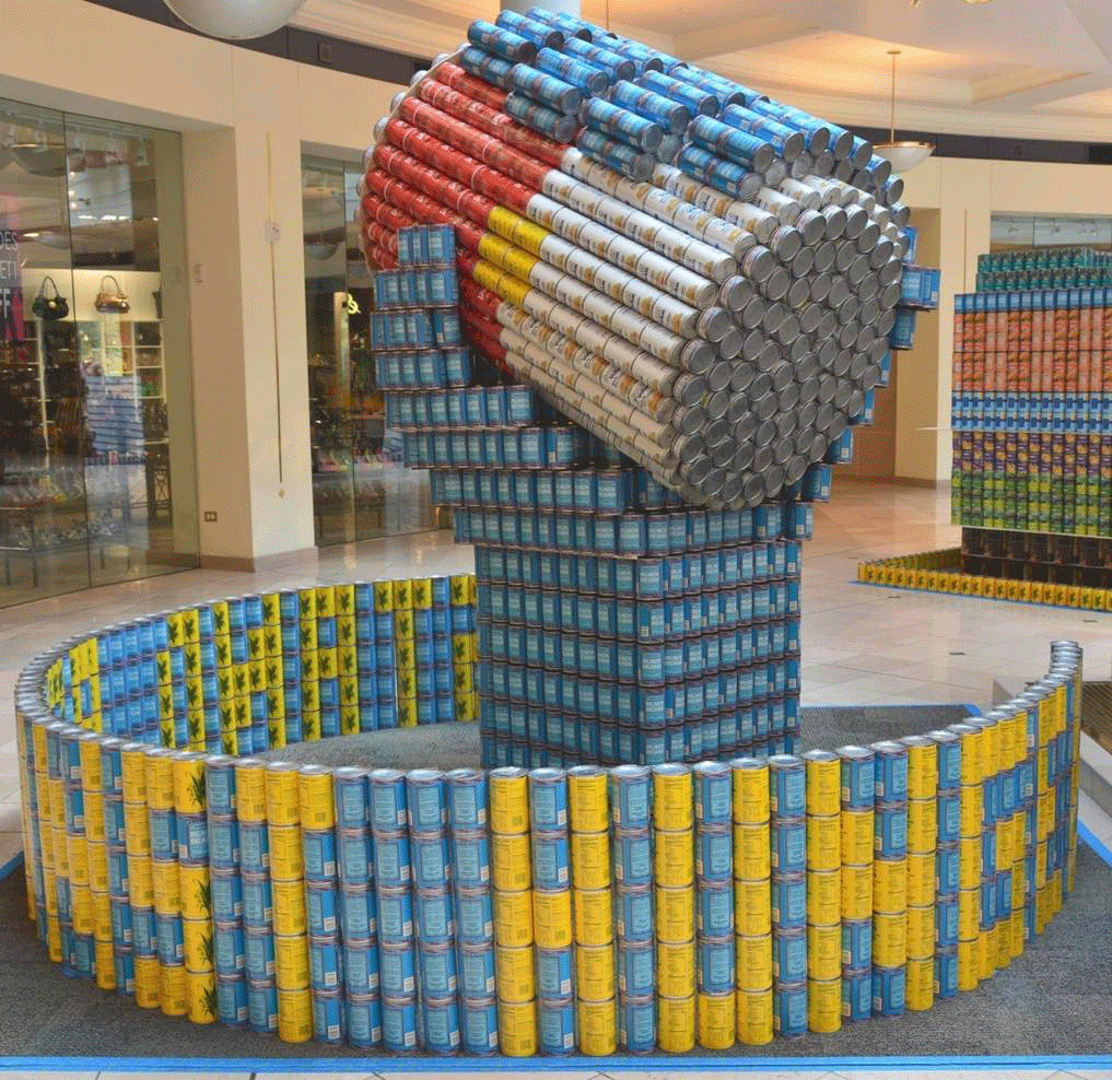 Canstruction at Brookfield Place