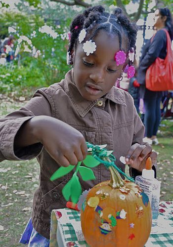 Children's Harvest Festival in Jefferson Market Garden