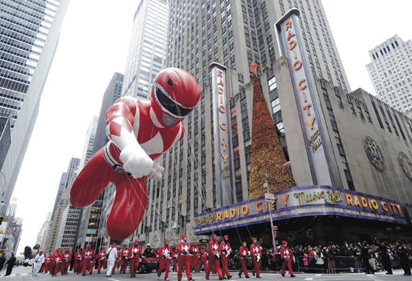 It’s the Thanksgiving Day Parade