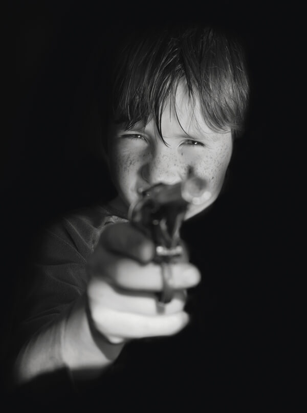 Boys, guns, and violence