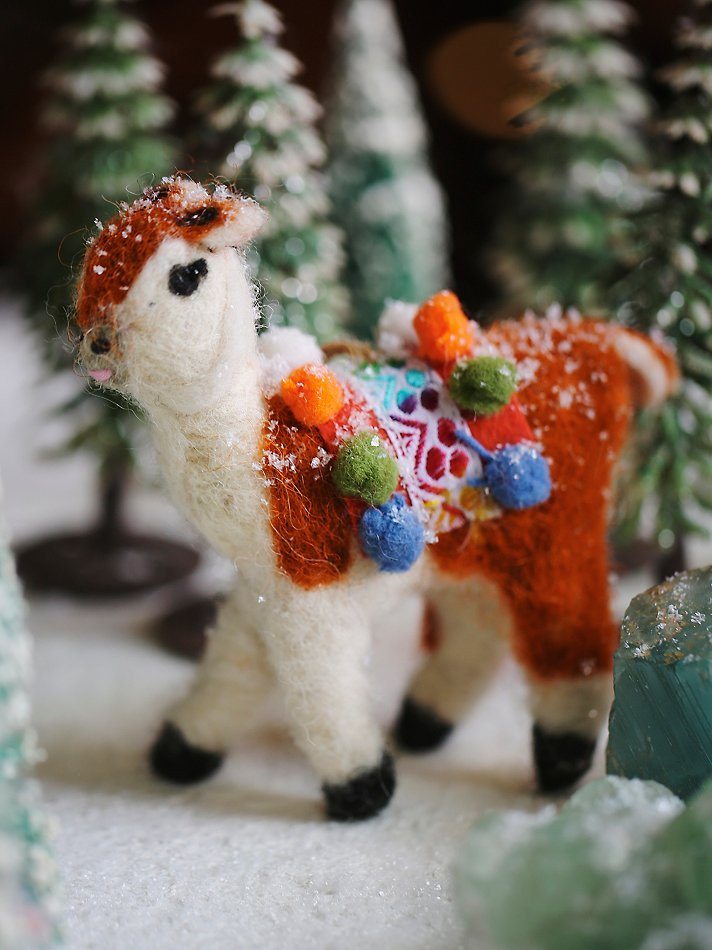 Free People Llama Ornaments