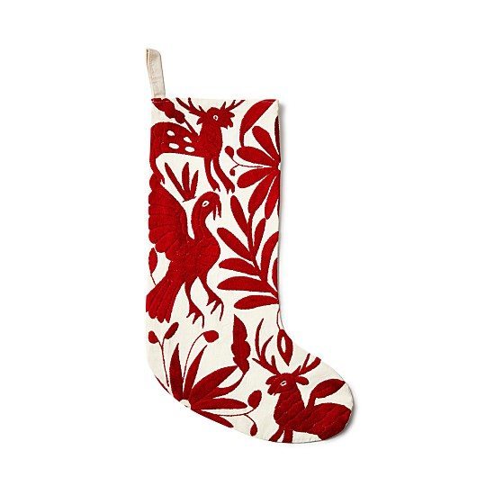 Nativa Hand-Embroidered Stocking from Bloomingdale's