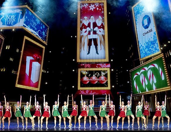The Rockettes in “New York at Christmas” in the Radio City Chris